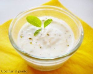 salsa yogur casera